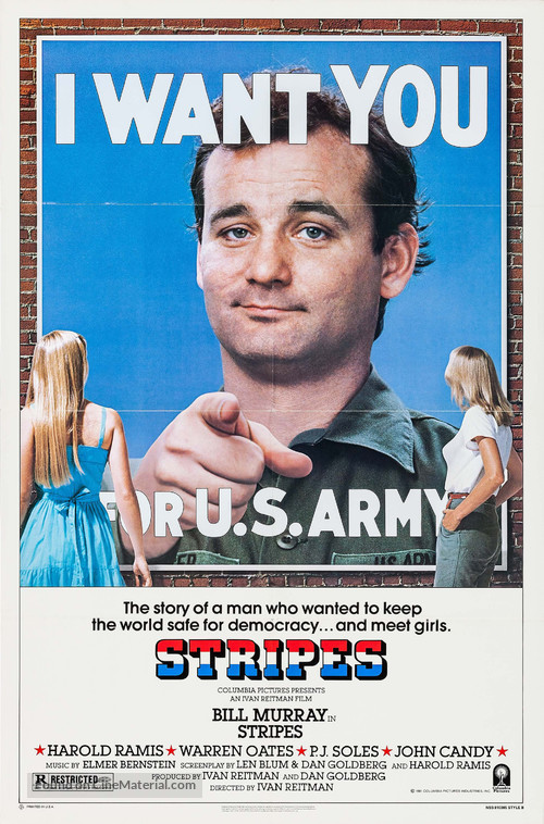 Stripes - Movie Poster