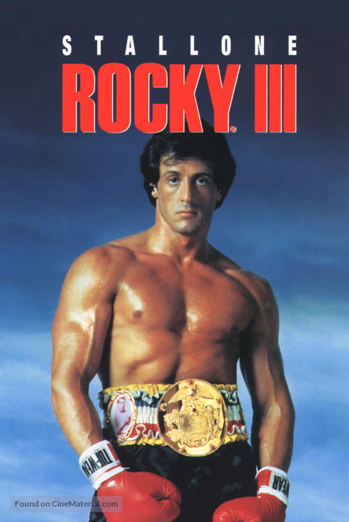 Rocky III - VHS movie cover
