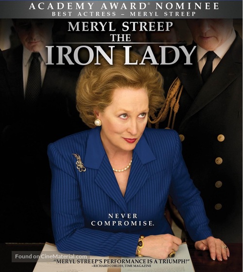 The Iron Lady - Blu-Ray movie cover