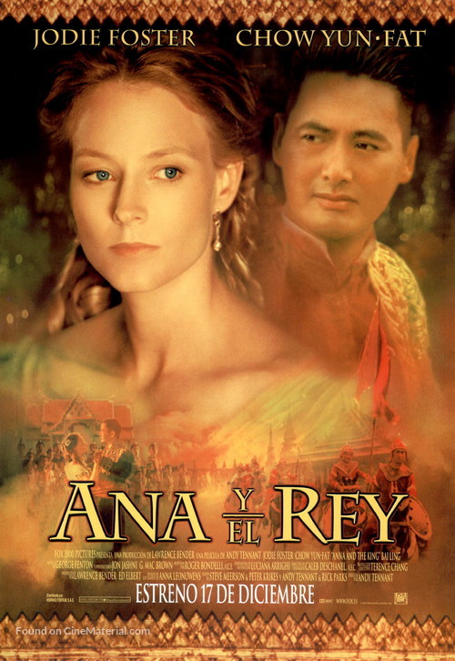 Anna And The King - Spanish Movie Poster