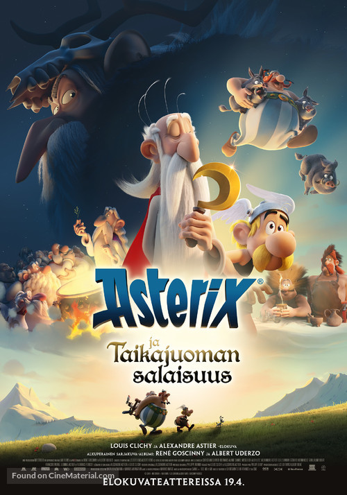 Ast&eacute;rix: Le secret de la potion magique - Finnish Movie Poster