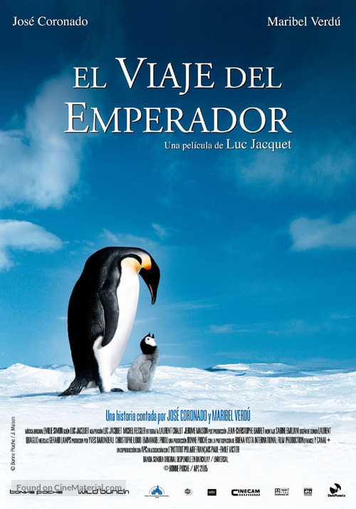 March Of The Penguins - Spanish poster