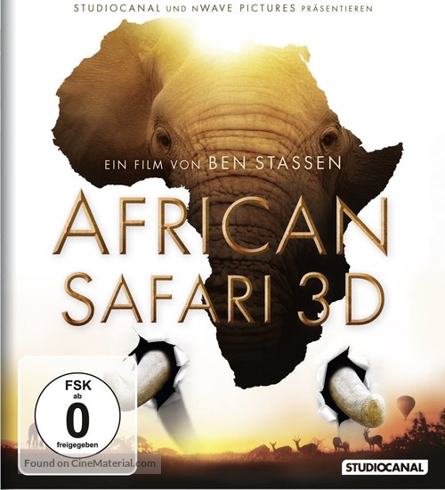 African Safari - German Blu-Ray movie cover