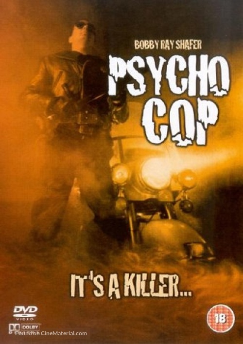 Psycho Cop - British DVD movie cover