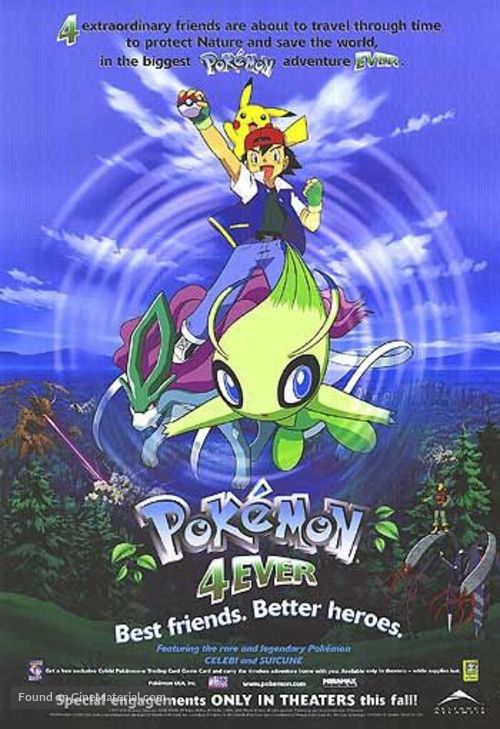 Pokemon 4Ever - Canadian Movie Poster