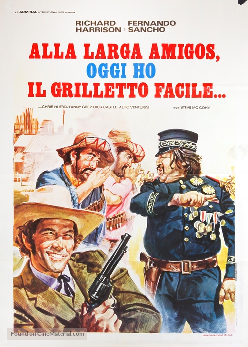 Los fabulosos de Trinidad - Italian Movie Poster