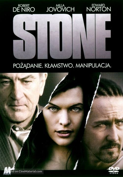 Stone - Polish DVD movie cover