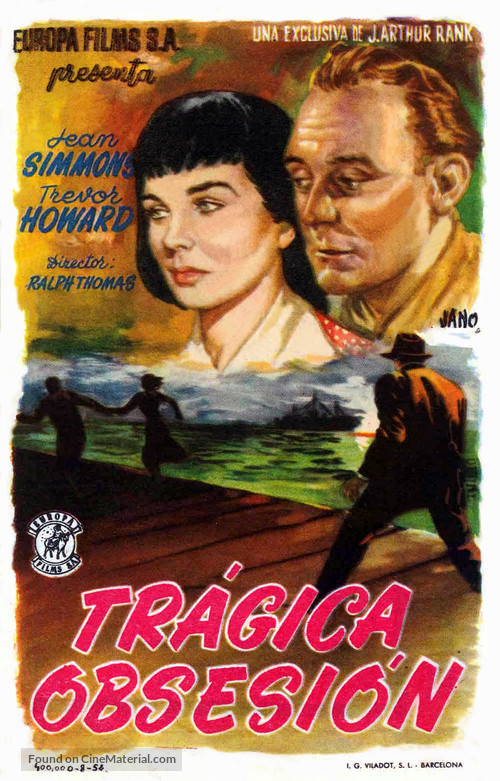 The Clouded Yellow - Spanish Movie Poster