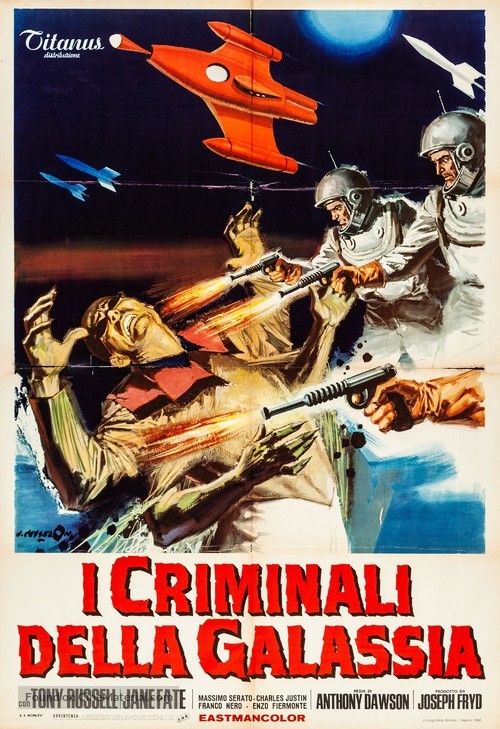 I criminali della galassia - Italian Movie Poster