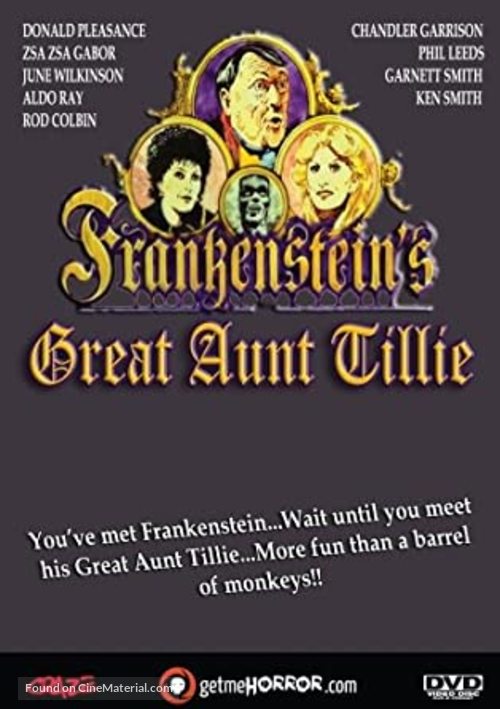 Frankenstein&#039;s Great Aunt Tillie - British Movie Cover