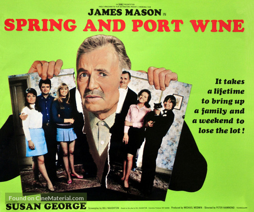 Spring and Port Wine - British Movie Poster