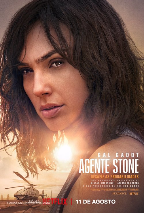 Heart of Stone - Brazilian Movie Poster