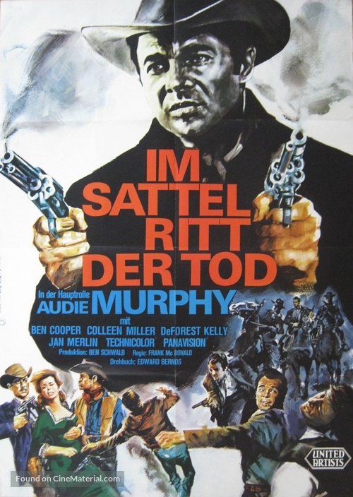 Gunfight at Comanche Creek - German Movie Poster