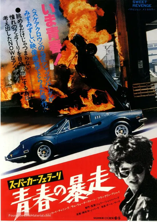 Sweet Revenge - Japanese Movie Poster