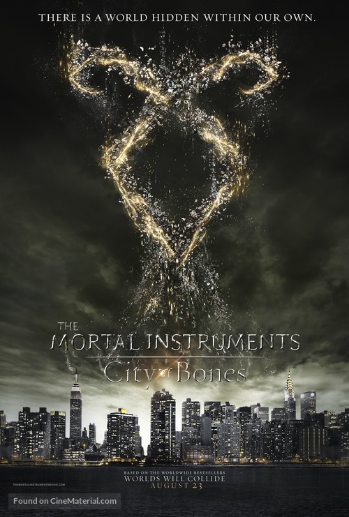 The Mortal Instruments: City of Bones - Movie Poster