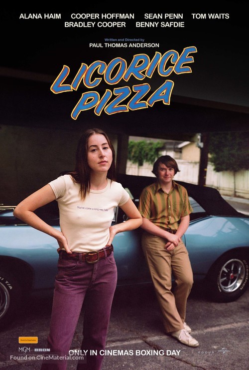 Licorice Pizza - Australian Movie Poster