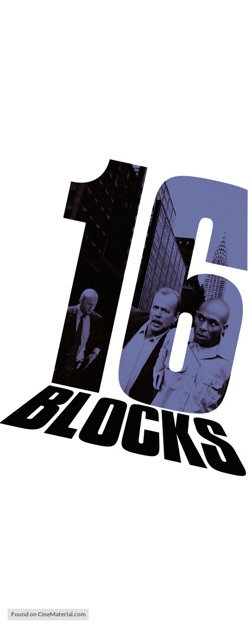 16 Blocks - British Movie Poster