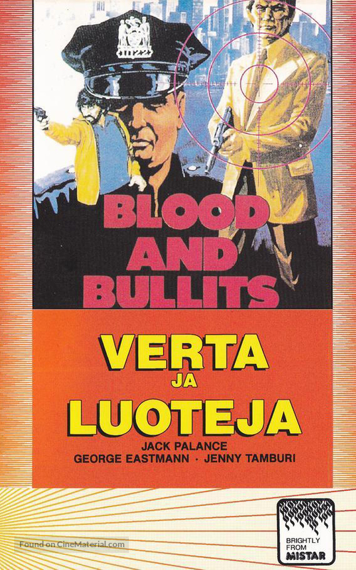 Sangue di sbirro - Finnish VHS movie cover