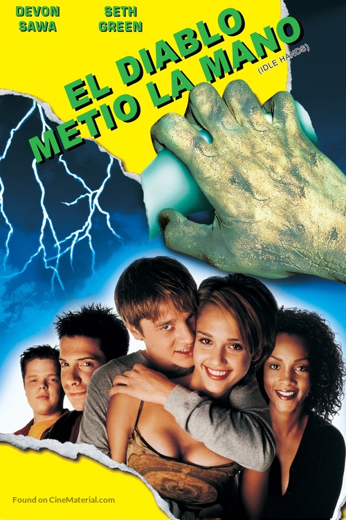 Idle Hands - Argentinian Movie Cover