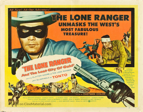 The Lone Ranger and the Lost City of Gold - Movie Poster