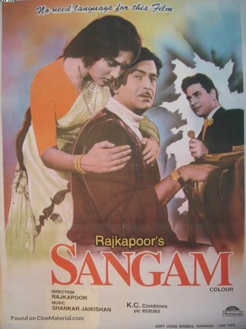 sangam 1964 poster