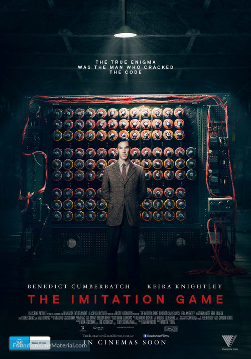 The Imitation Game - Australian Movie Poster