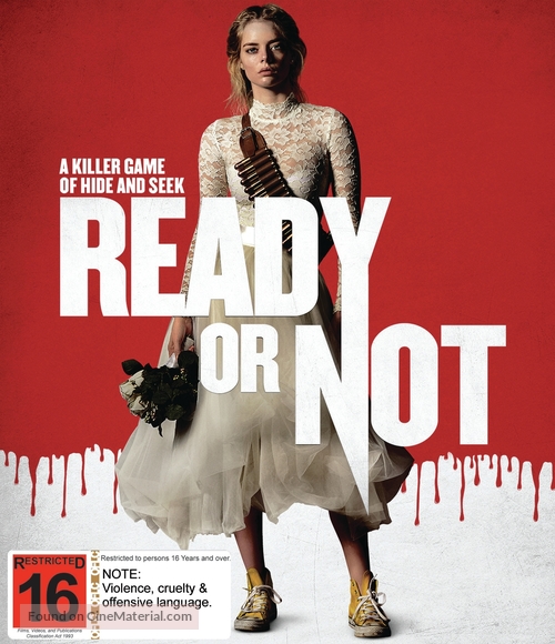 Ready or Not - New Zealand Blu-Ray movie cover