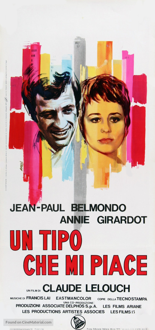 Un homme qui me pla&icirc;t - Italian Movie Poster