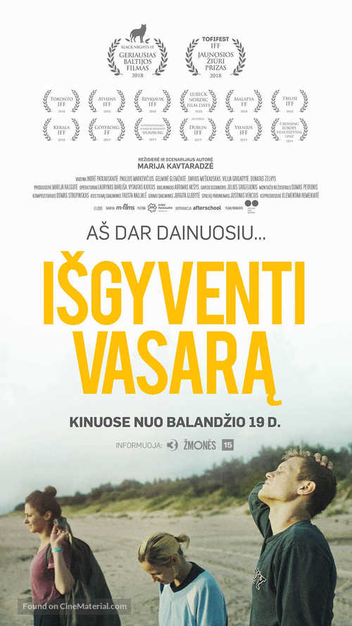 Summer Survivors - Lithuanian Movie Poster