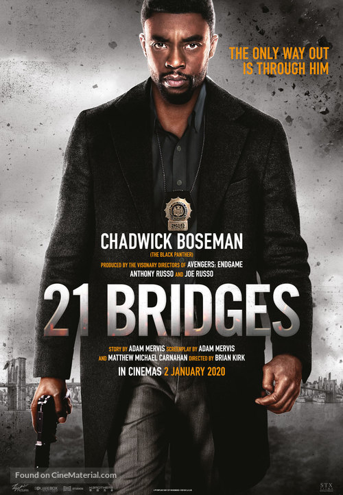 21 Bridges - Malaysian Movie Poster
