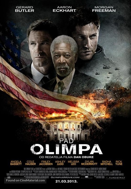 Olympus Has Fallen - Croatian Movie Poster