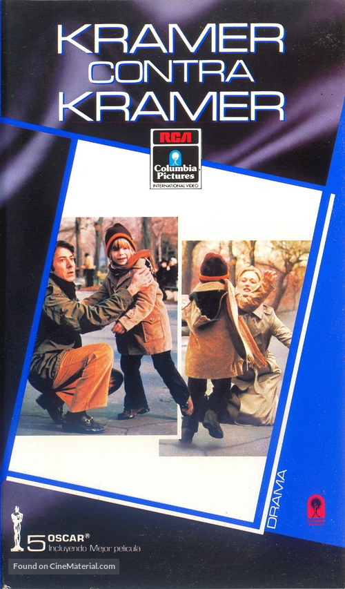 Kramer vs. Kramer - Spanish VHS movie cover
