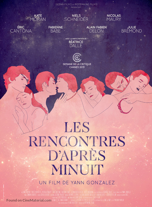 Les rencontres d&#039;apr&egrave;s minuit - French Movie Poster