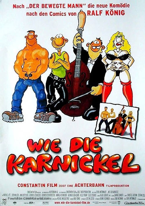 Wie die Karnickel - German Movie Poster