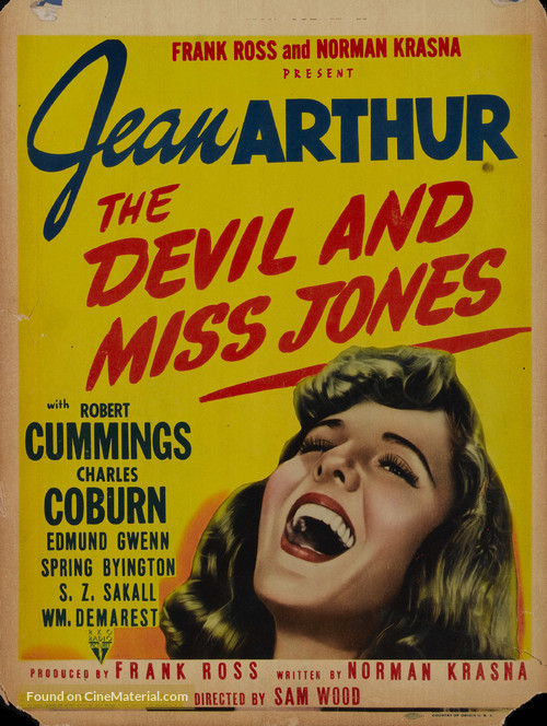 The Devil and Miss Jones - Movie Poster