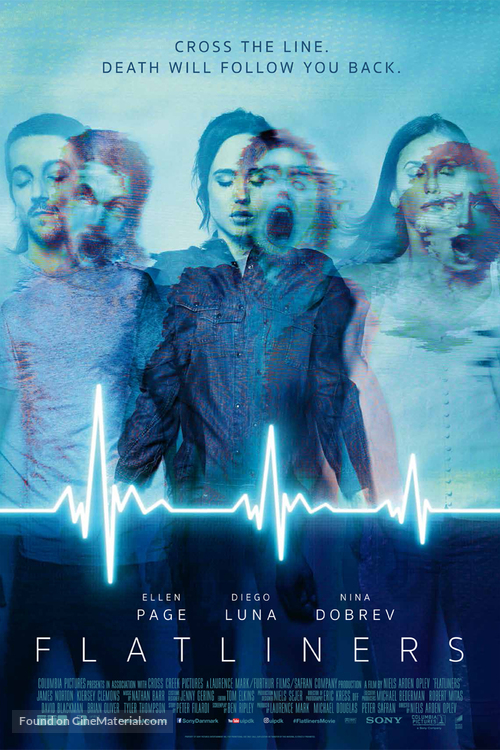 Flatliners - Danish Movie Poster