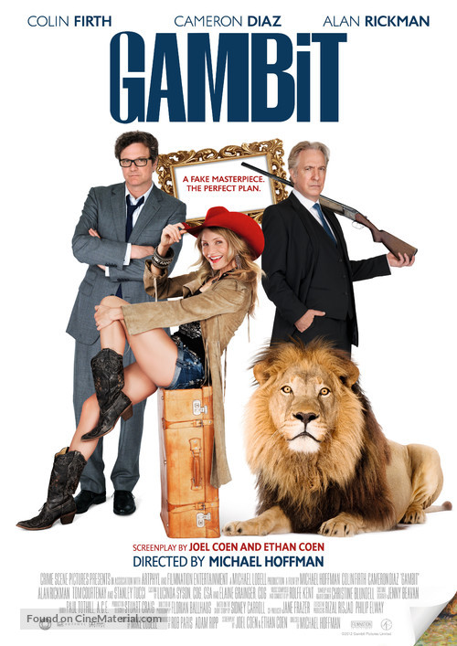 Gambit - Swedish Movie Poster