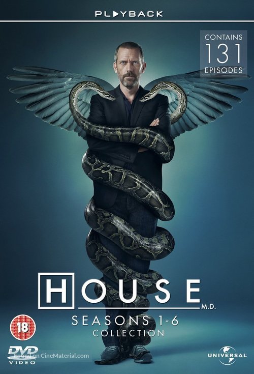 &quot;House M.D.&quot; - British DVD movie cover