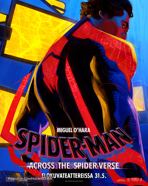 Spider-Man: Across the Spider-Verse - Finnish Movie Poster