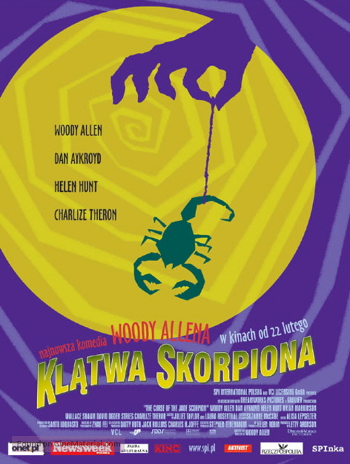 The Curse of the Jade Scorpion - Polish Movie Poster