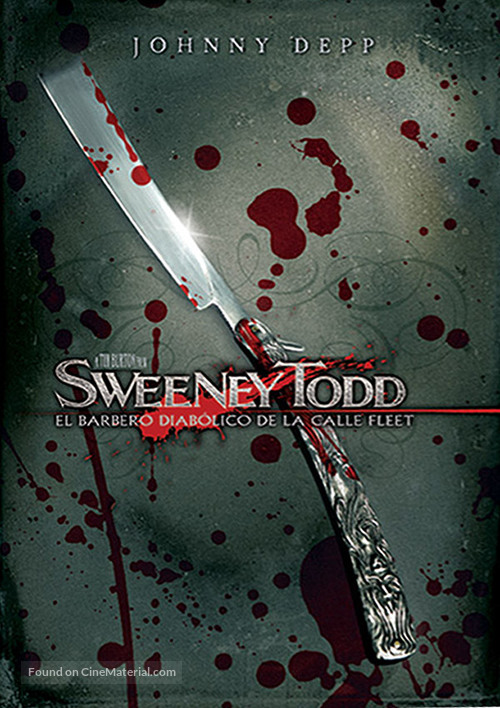 Sweeney Todd: The Demon Barber of Fleet Street - Spanish Movie Poster