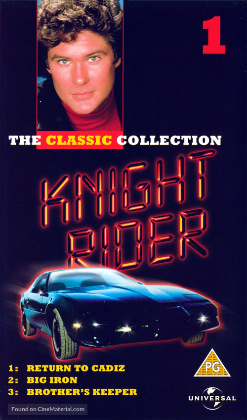 &quot;Knight Rider&quot; - British VHS movie cover