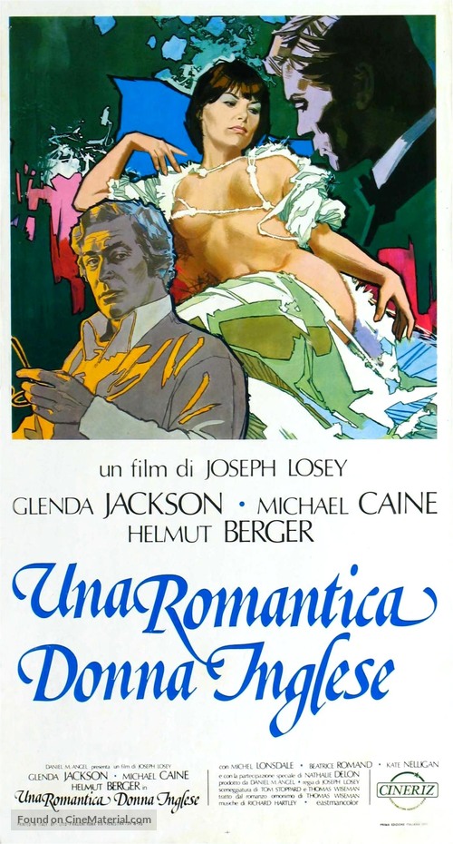 The Romantic Englishwoman - Italian Movie Poster