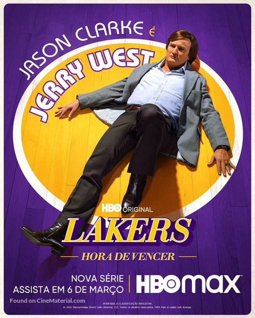 Winning Time: The Rise of the Lakers Dynasty - Brazilian Movie Poster