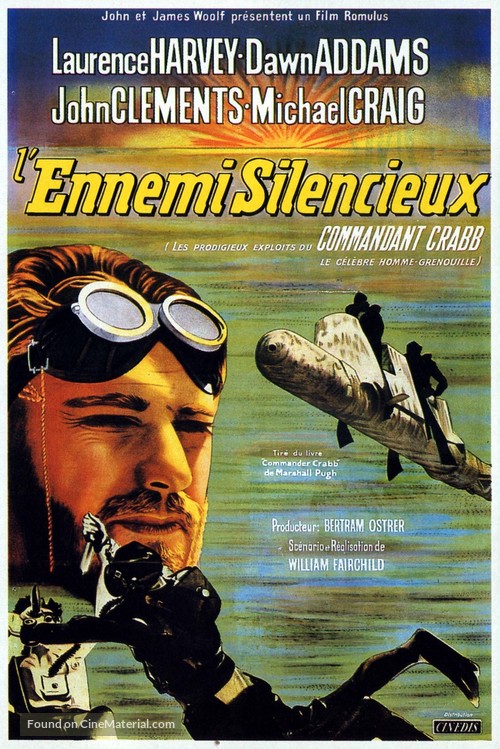 The Silent Enemy - French Movie Poster