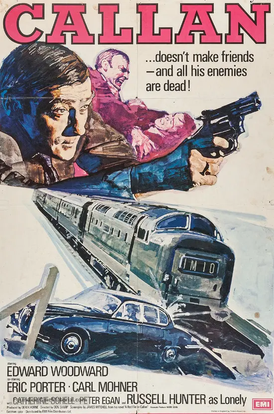 Callan - British Movie Poster