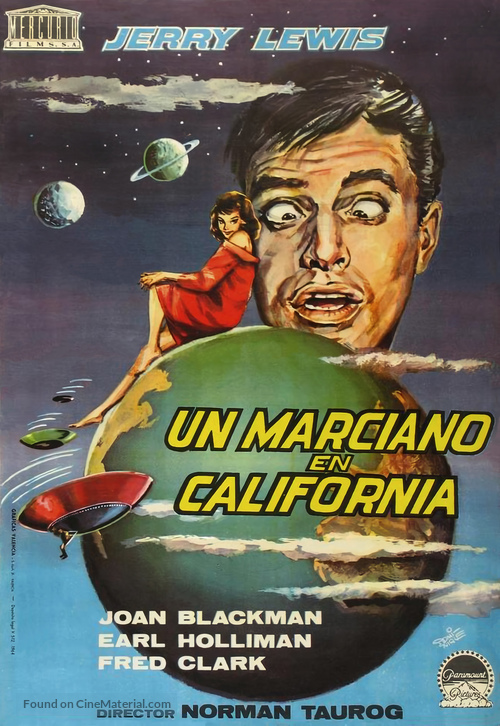 Visit to a Small Planet - Spanish Movie Poster