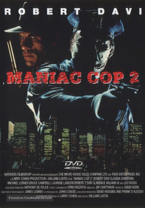 Maniac Cop 2 - DVD movie cover