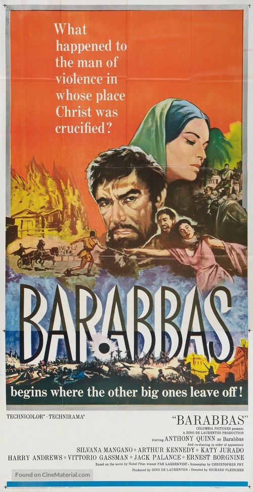 Barabbas - Movie Poster