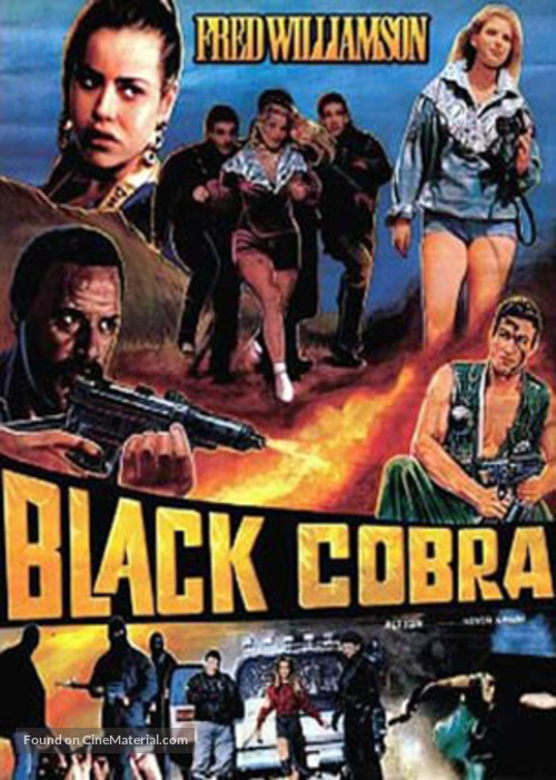 Cobra nero - Danish Movie Cover